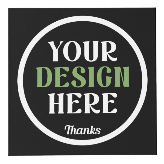 custom, unique, sleek & minimalist würfel (Vorderseite)