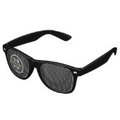 Custom, unique, sleek & minimalistParty Sonnenbril Partybrille (Schrägansicht)
