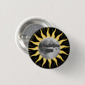 Custom Unique Solar Eclipse 2025 Button (Vorne & Hinten)