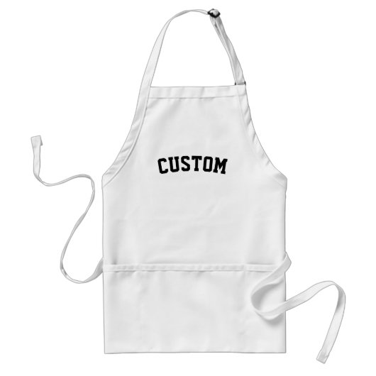 Custom University College Letter Gift for her him Schürze (Vorne)