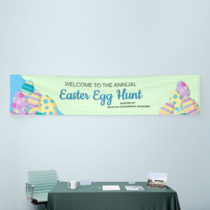 Custom Unsere jährliche Ostereier Jagdsignatur Banner