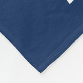 Custom Unsere Kabine koordiniert Fleece Blanket (Ecke)