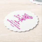 Custom Untersetzer 18. Geburtstag Espresso Martini (angewinkelt)