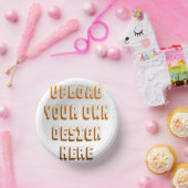 Custom Upload Design Product Pappteller (Party)