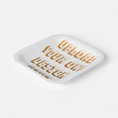 Custom Upload Design Product Pappteller (Gewinkelt)