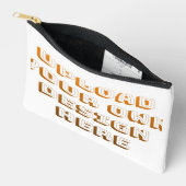 Custom Upload Design Product Zubehörtasche (Offen)