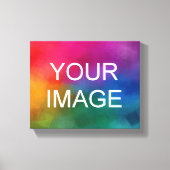 Custom Upload Your Image Photo Picture Logo Leinwanddruck (Vorderseite)