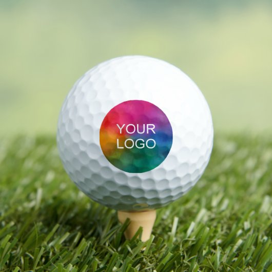 Custom Upload Your Logo Elegant Value 3 Pack Golfball (Insitu T-Shirt)