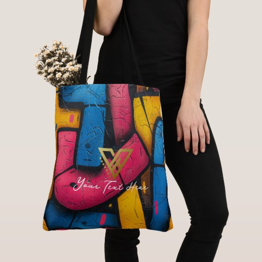 Custom: Urban Graffiti Personalisierte Tasche (Von Nahem)