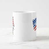 Custom USA Boy Jumbo-Tasse (Vorderseite)