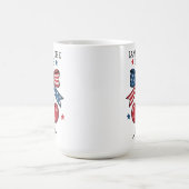 Custom USA Cherry Coquette Bow Tasse für Mitarbeit (Mittel)