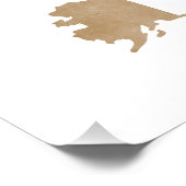 Custom USA Family Travel Add Your Fotos Collage Poster (Ecke)