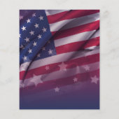 Custom USA Flag Labour Day Celebration Event Flyer (Hinten)