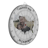 Custom USA Foto Tokest Papa Vathers Tag Dartscheibe (Vorderseite Links)