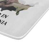 Custom USA Foto Tokest Papa Vathers Tag Schneidebrett (Ecke)