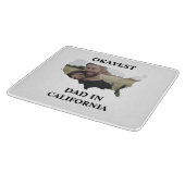 Custom USA Foto Tokest Papa Vathers Tag Schneidebrett (Ecke)