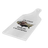 Custom USA Foto Tokest Papa Vathers Tag Schneidebrett (Ecke)