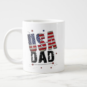 Custom USA Vater Jumbo-Tasse