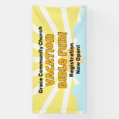 Custom Vacation Bible Fun Sunny Banner (Vertikal)