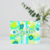 Custom Vacation Photo Template Postcard Postkarte (Stehend Vorderseite)