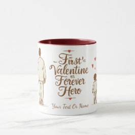 Custom Valentine Gift for Dad | Personalized Name  Tasse