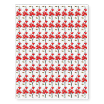 CUSTOM VALENTINE HEARS TEMPORÄRE TATOOS VORÜBERGEH