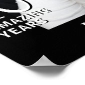 Custom Valentine Magazine Cover, Modern Couple Poster (Ecke)