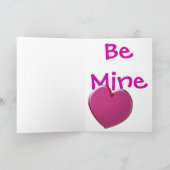 Custom Valentine's Day Cards Feiertagskarte (Innenseite)