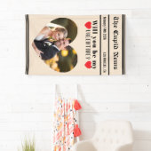 Custom Valentines Day Gift Idea, Printable Will  Banner (Insitu)
