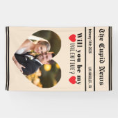 Custom Valentines Day Gift Idea, Printable Will  Banner (Horizontal)