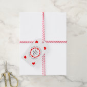 Custom Valentine's Day Heart Wreath Kitchen Lecker Geschenkanhänger (Mit Garn)
