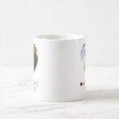 Custom Valentine's Day Mr & Mrs. Foto Kaffeetasse (Mittel)