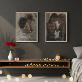Custom Valentine's Day Romantic Couple Foto Bilderwand Sets