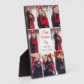 Custom Valentine's Day Romantic Couple Foto Fotoplatte (Seite)