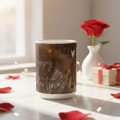 Custom Valentine's Day Romantic Couple Foto Kaffeetasse