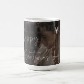 Custom Valentine's Day Romantic Couple Foto Kaffeetasse (Mittel)