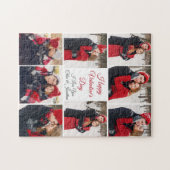 Custom Valentine's Day Romantische Liebe FotoColla Puzzle (Horizontal)