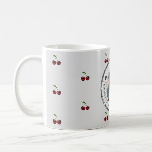 Custom Valentine's Day Tasse mit Cherry (Links)