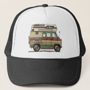 Custom Van Camper RV Hat Truckerkappe