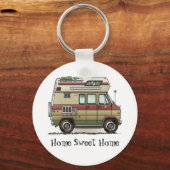Custom Van Camper RV Schlüsselanhänger HSH (Vorderseite)
