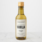 Custom Vanilla Extract Label - VE002_04 Weinetikett (Vorderseite)