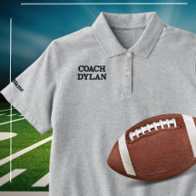 Custom Varsity Coach Shirt - besticktes Polo