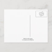 Custom Vasectomy Celebration Einladungspostkarte (Rückseite)