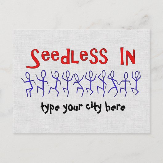 Custom Vasectomy Celebration Einladungspostkarte (Vorderseite)