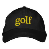 Custom Vater Golf Hat - Personalisierte bestickte Bestickte Baseballkappe (Vorderseite)