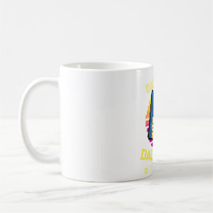 Custom Vater Jokes Father Funny Papa Vintage Diske Kaffeetasse