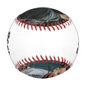 Custom Vatertag Bester Vater je Foto Geschenk Baseball (Rückseite)