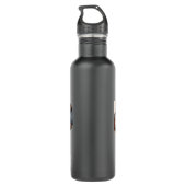 Custom Vatertag Foto Collage Bester Vater je Edelstahlflasche (Rückseite)