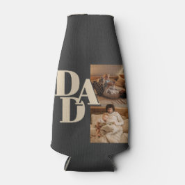 Custom Vatertag Foto Collage | VATER - Flaschenkühler