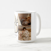 Custom Vatertag Foto Collage | VATER - Kaffeetasse (VorderseiteRechts)